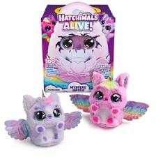 NEW Hatchimals Alive Mystery Hatch Pufficorn Interactive Egg Lights Sounds Mist