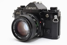 Near Mint Canon A-1 A1 35mm SLR Film Camera New FD 50mm F1.4 Lens From JAPAN