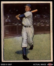 1950 Bowman #10 Tommy Henrich Yankees 5 - EX