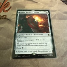 Captain America's Shield - 244 - MSH - NM - MTG Magic the Gathering Regular!