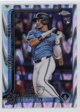 2025 Topps Chrome RayWave Refractor Javier Sanoja #76 f2v