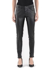 Real Black Leather Pants Genuine Lambskin Evening Out, Date Night Slim Fit Pants