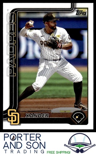 Xander Bogaerts #19 2025 Topps card