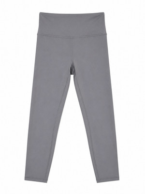 Athleta Ultra High Rise Elation 7/8 Tight Gray Womens Medium Yoga Leggings