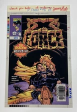 X-Force 73 Color Separation Films 3M Comic Cover Production Art Transparency