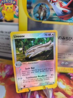 Pokemon Karte Card Linoone Geradaks Ex Ruby Saphire Reverse Holo NM Rubin Saphir