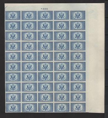#ad #ad 771 16c Spec Delivery Farley Special Printing Sheet of 50 Mint ngai Free Ship $90.00