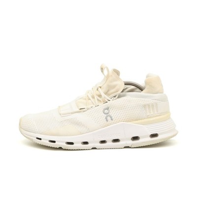 On Damen Cloudnova Laufschuhe EU 40.5 Weiß 26.98225 Mesh Low-Top Atmungsaktiv