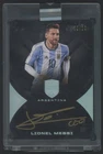 2018 Panini Eminence Soccer Lionel Messi Argentina ON CARD GOLD INK AUTO 2/10