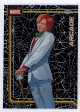 2026 Topps Chrome Marvel Comics Spider Web Refractor /399 Arcade #104 ob9