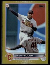 2022 Topps Update #US213 Owen Miller Gold Foil