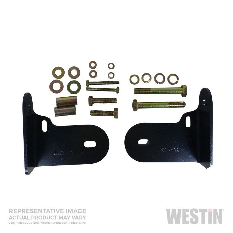 Kit de montaje de barra de luz Westin para Chevrolet Tracker Safari 1999-2004 - negro Foto 2 de 4