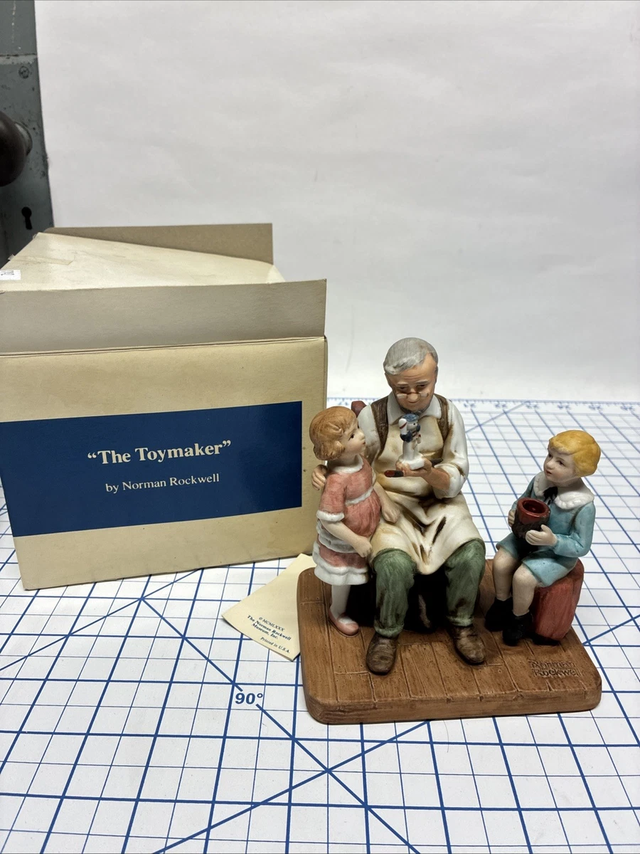Norman Rockwell Figurine The Toymaker for sale | eBay
