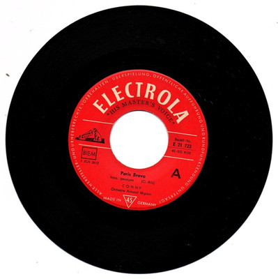 Conny - Paris Bravo/Je Pense A Toi(beide Titel Franz. gesungen) / Single von1961