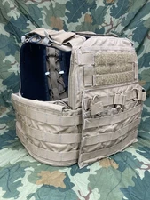 Crye Precision Cage Plate Carrier CPC Coyote Medium Vest Set AVS Predecessor