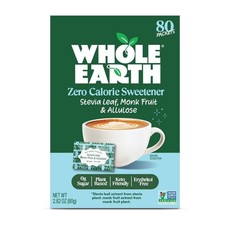 Zero Calorie Stevia Monk Fruit Allulose Sweetener Packets Sugar Substitute Keto