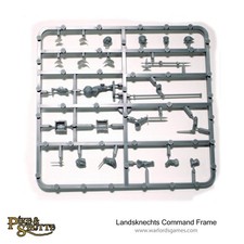 Pike & Shotte - Landsknect command sprue - Warlord Games NEW