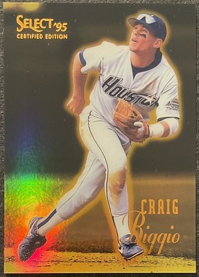 1995 Select Certified Edition - Craig Biggio #69 Mirror Gold