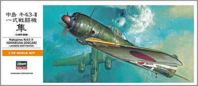 Hasegawa 1:72 - Nakajima Ki43-II Hayabusa [OSCAR] Bausatz - HAA01