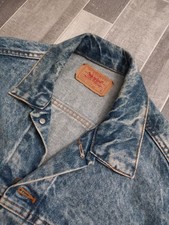 Vintage Levis Trucker Denim Jacket Men s Medium USA 80s 70507-0219 Acid Wash