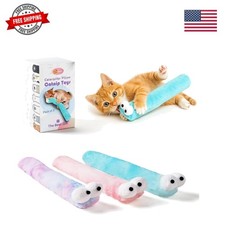 Cat Toys Pillows,3 Pack, Catnip Inside,Soft and Durable Kick Sticks with Crin...