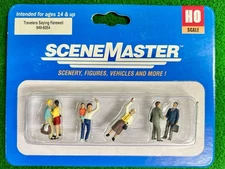 Walthers SceneMaster HO Scale Figures/People Travelers Saying Farewell (6-Pack)