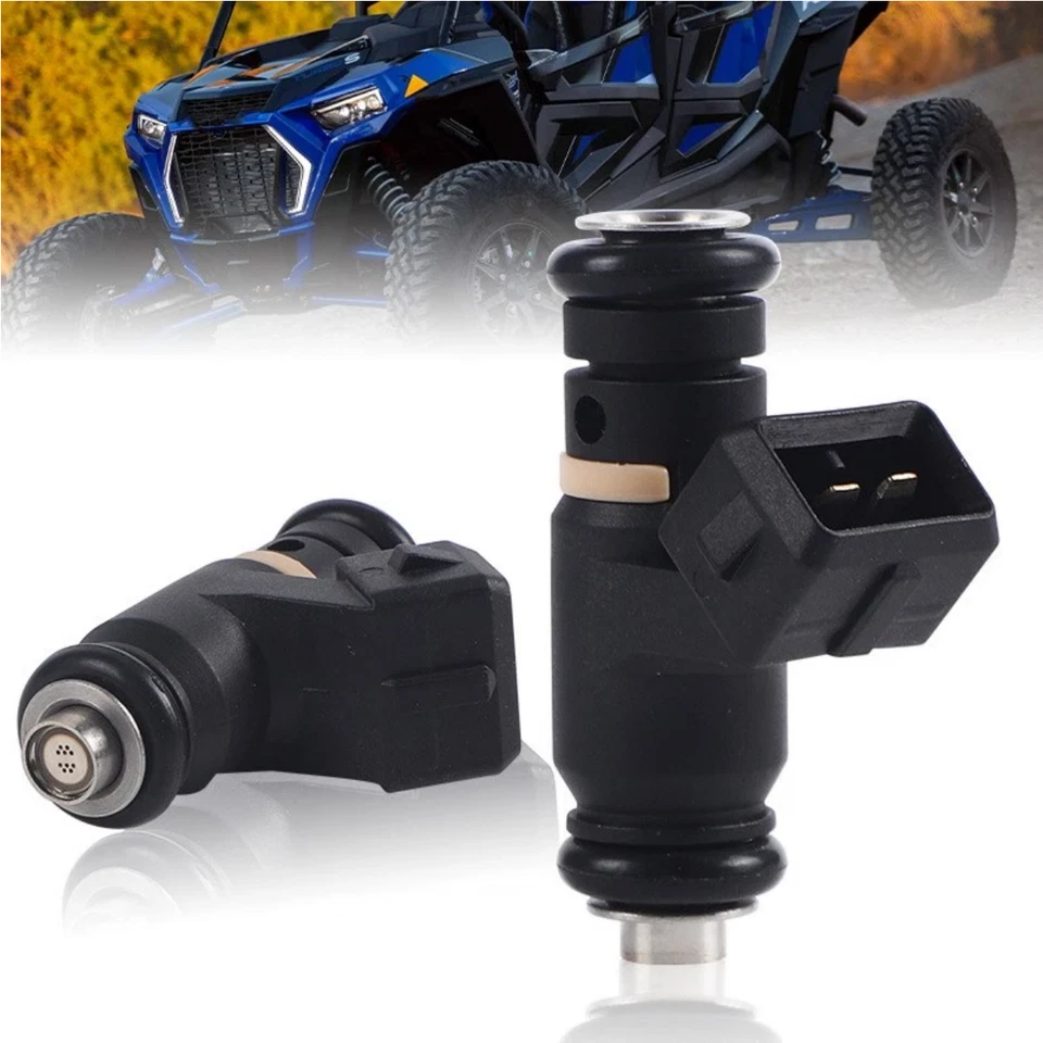 Nuevos inyectores de combustible 2521718 2 piezas aptos para Polaris RZR XP4 XP TURBO 2017-2020 Foto 4 de 4