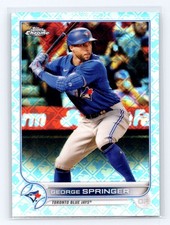 2022 Topps Chrome Logofractor Edition #101 George Springer