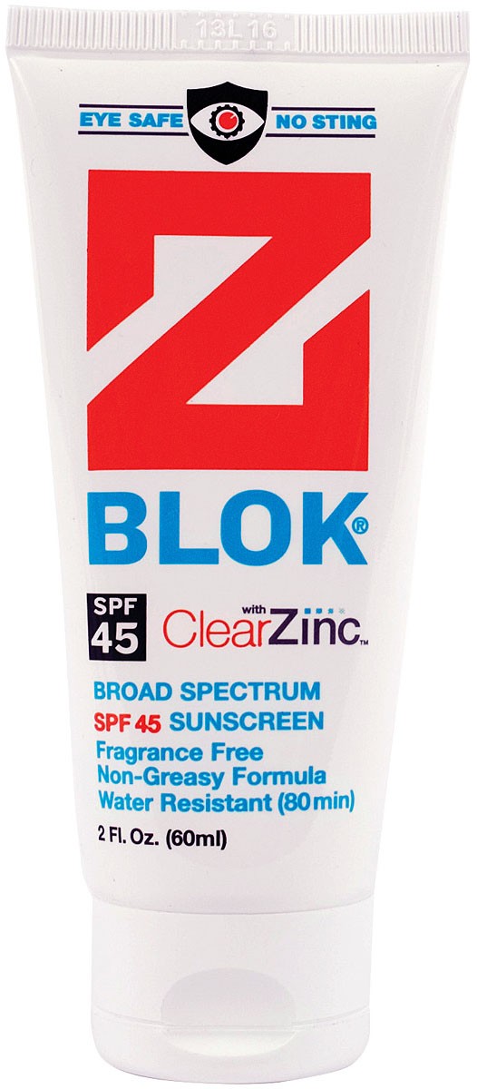 Солнцезащитный крем Z Blok SPF 45 - 2 унции для максимальной защиты от солнца