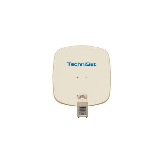 TechniSat DigiDish 45 Twin LNB 45 cm Aluminium Sat-Spiegel  Beige