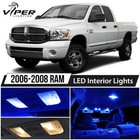 2006-2008 Dodge RAM 1500 2500 3500 Blue LED Interior Lights Package Kit