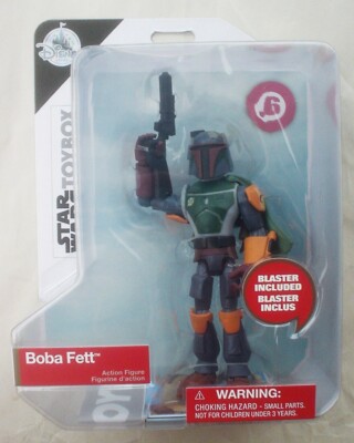BOBA FETT Star Wars Toybox Disney Store 5
