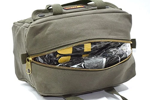  Government Issued Style Mechanics Heavy Duty Tool with Brass Olive Green Bag - Image 3 of 4