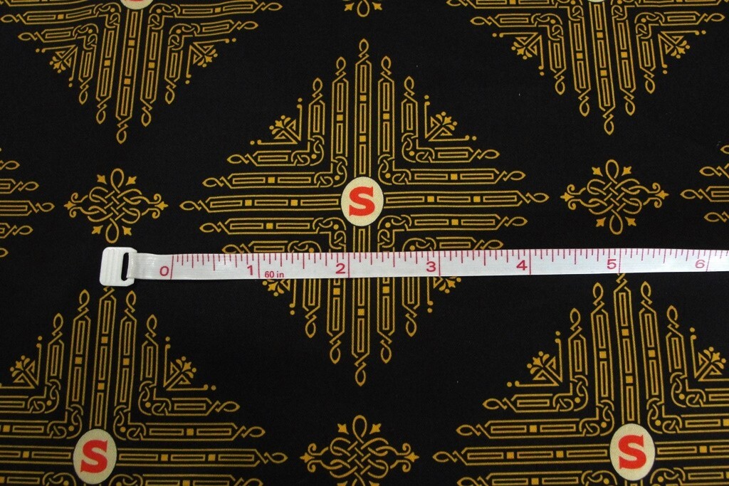 Black Singer Featherweight Sewing Machine Decal, Custom Cotton Fabric