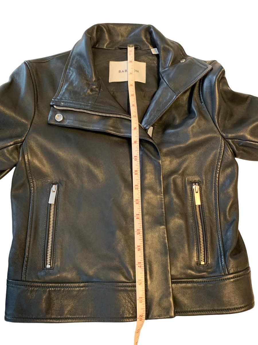 ARITZIA Babaton ジャケット Aritzia Babaton Pelli Faux Vegan Leather Shirt Jacket XS