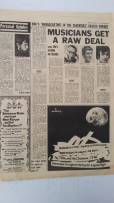 MICK JAGGER (Rolling Stones) 'Ned Kelly film' 1969 UK ARTICLE/clipping