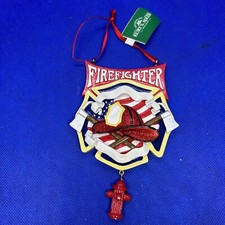 Firefighter Symbol Kurt Adler Christmas ornament