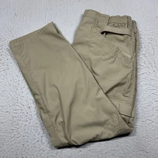 5.11 Tactical Series Mens Ripstop Cargo Pants 40X32 Khaki 74273 Taclite