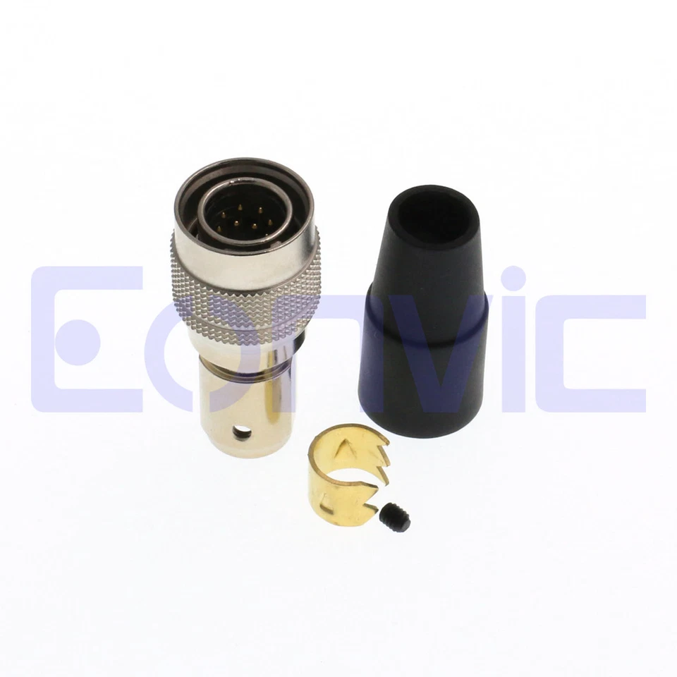 Compatible Hirose 4 6 10 12 pin Plug Female Male Circular Connector HR10A-7P-4P - Image 4 of 4