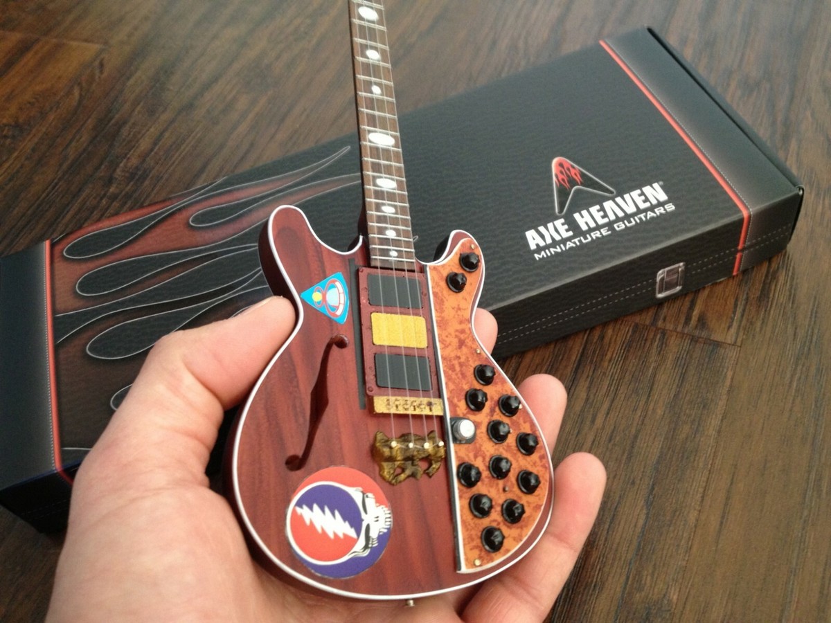 Phil Lesh Grateful Dead Alembic Bass Replica 1:4 Scale Model Steal