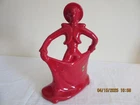 Vintage RED MATADOR 12" ROYAL HAEGER Mid-Century 1940-1950'S