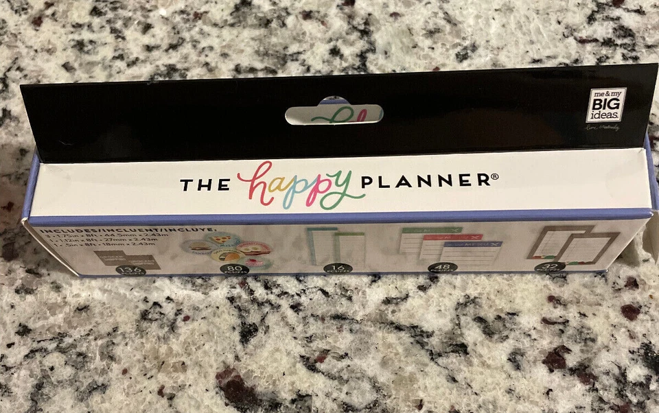 Der glückliche Planer Menü Aufkleber Rollen (5 Rollen) 312 Stück NEU! - Bild 3 von 3