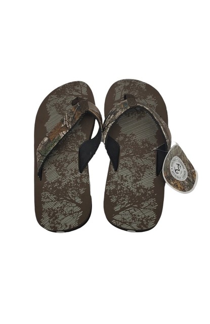 Realtree Mens Camo Hunting Print Flip 