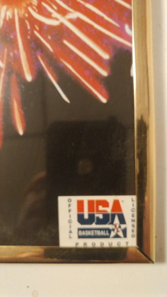 NBA USA Basketball America’s Team Poster 20" X 16" 1992 Star Line  - Image 4 of 4