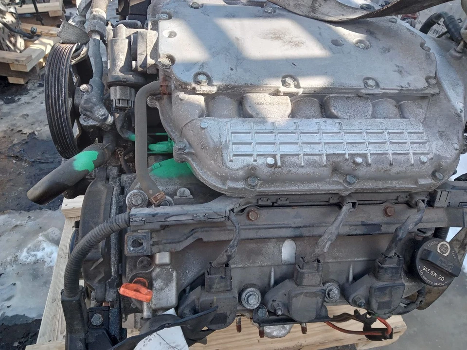 Used Engine Complete Assembly fits: 2008 Acura Rl 3.5L VIN 1 6th digit from engi - Image 2 of 4