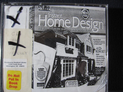 Instant Home Design 2001 [4 CD-ROM Set] Windows 95/98/XP/2000