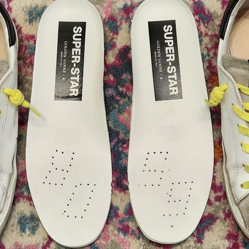 Golden Goose JOURNEY GRAFFITI SUPERSTARS Neon Laces Size 37 - Picture 13 of 16