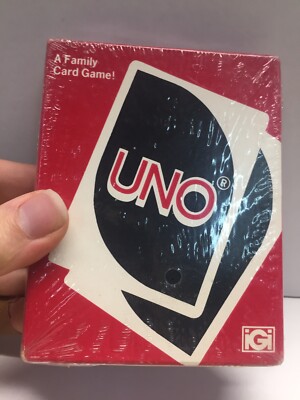 海外購入　年代物　UNO 1979年製 カードゲーム Vintage 1979 Uno Card Game International Games Brand New Sealed In