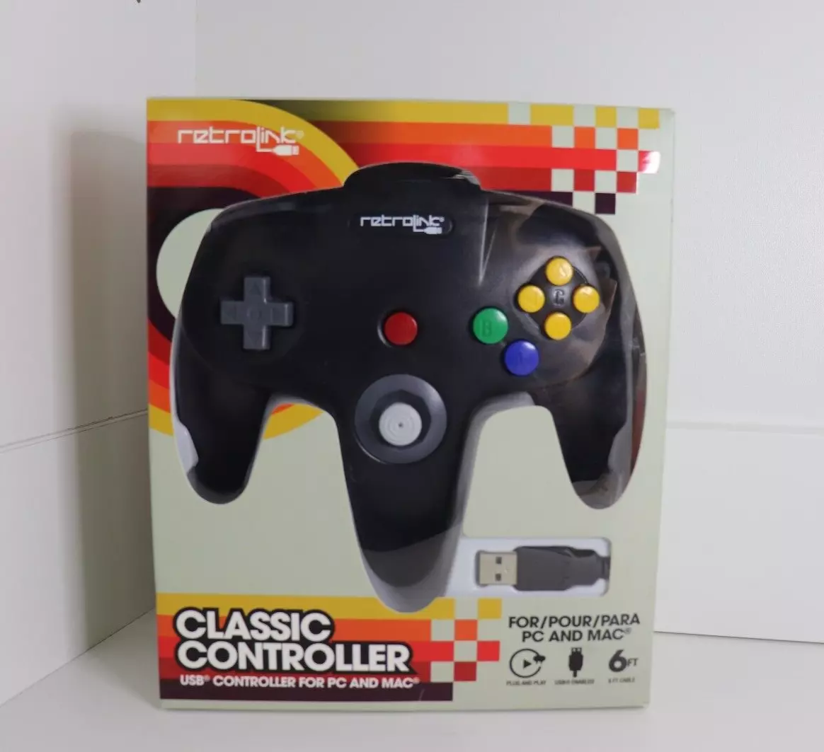 RetroLink Classic Controller USB controller for PC and Mac (NES)