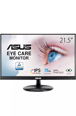 ASUS VP229Q 21.5  Monitor 1080P Full HD Adaptive Eye Care HDMI VGA Frameless